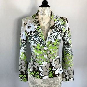 MOSCHINO JEANS Multicolor Floral Jacket US 8 Italy